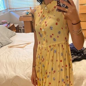 90’s vintage floral mini dress